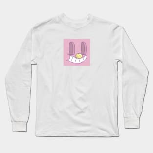 Cute X Face Long Sleeve T-Shirt